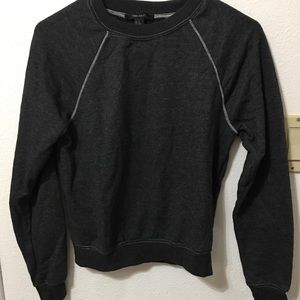 Contrast sweatshirt